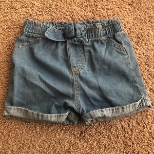 High waisted shorts.
